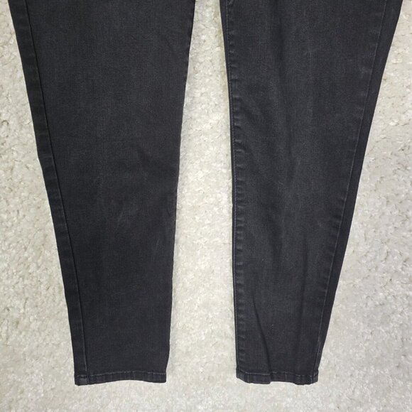 Democracy Jeans Womens 14 Black Skinny Ab Technology Stretch Denim Everyday Fit - Picture 2 of 14
